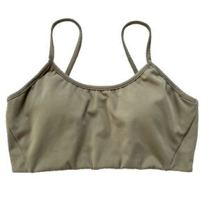 Fundamental Coast Bralette Sports Bra Olive Green Size Large